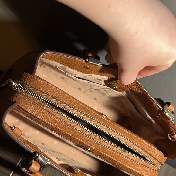 kate spade leila medium triple compartment satchel - Picture 7 of 8